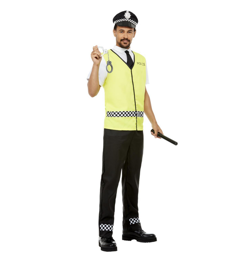 Policista žlutý kostým