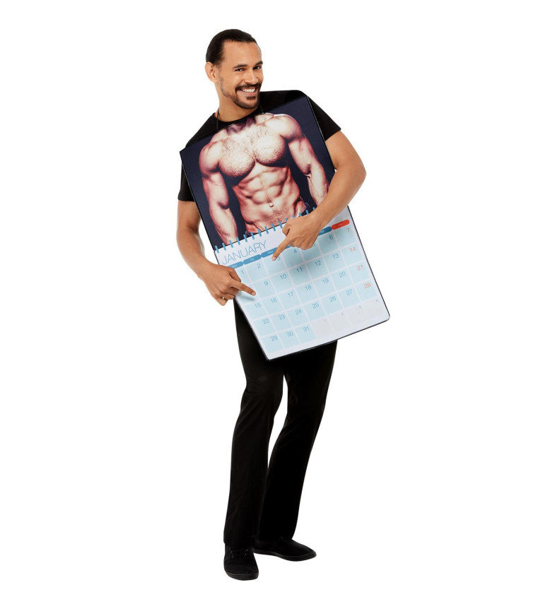 Vtipný kostým Sexy kalendář