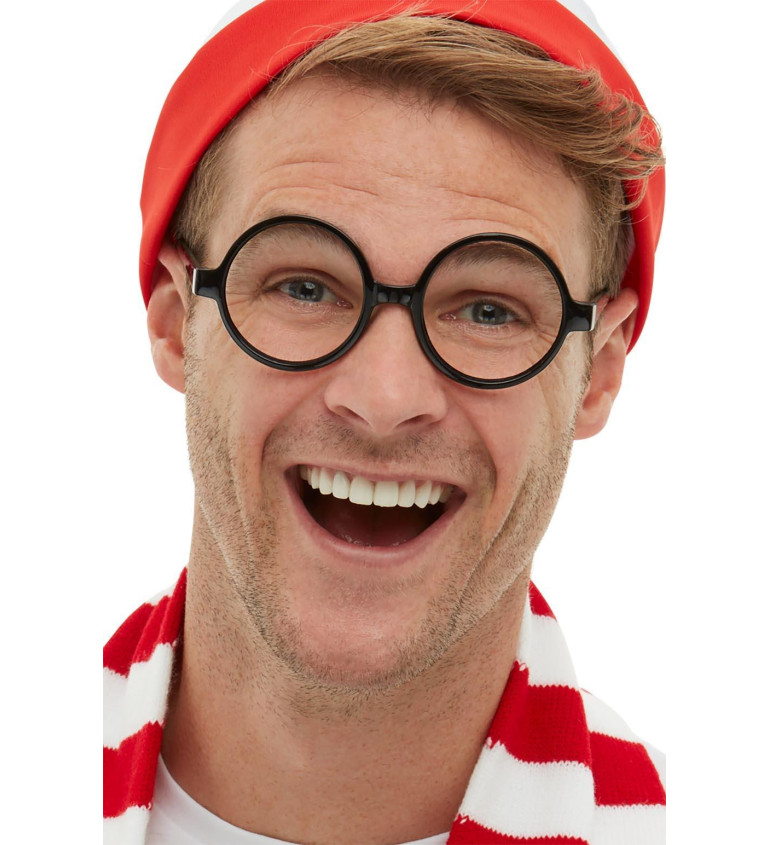 Vtipné brýle kde je Wally
