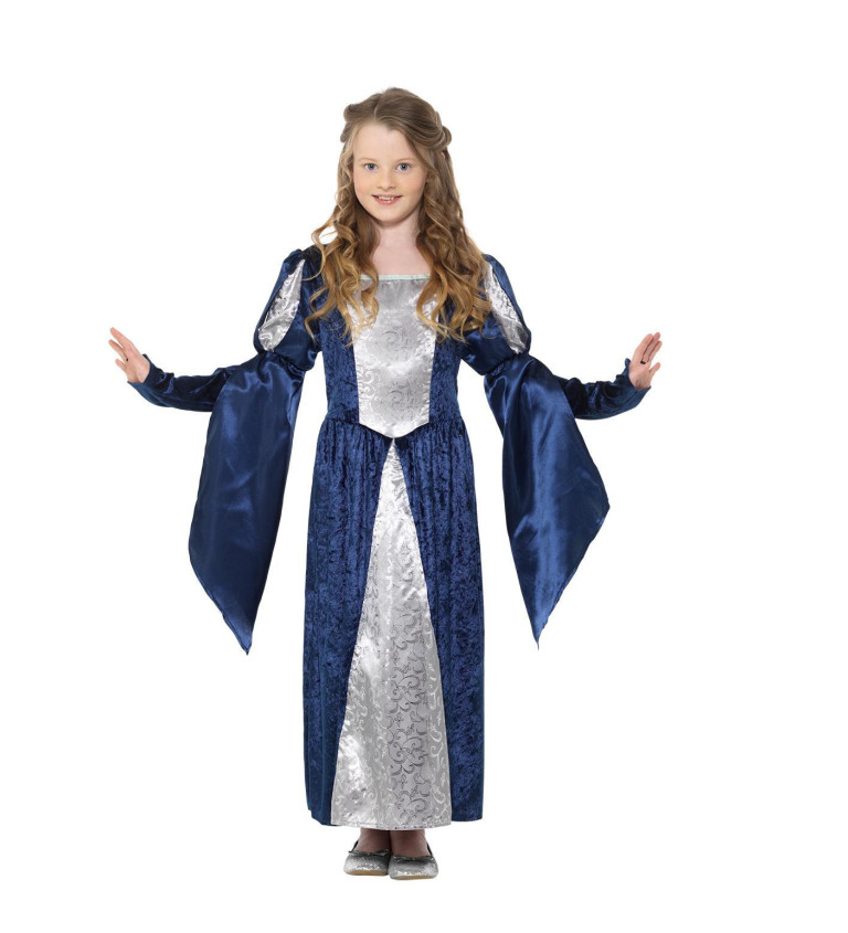 Středověká dívka dětský kostým