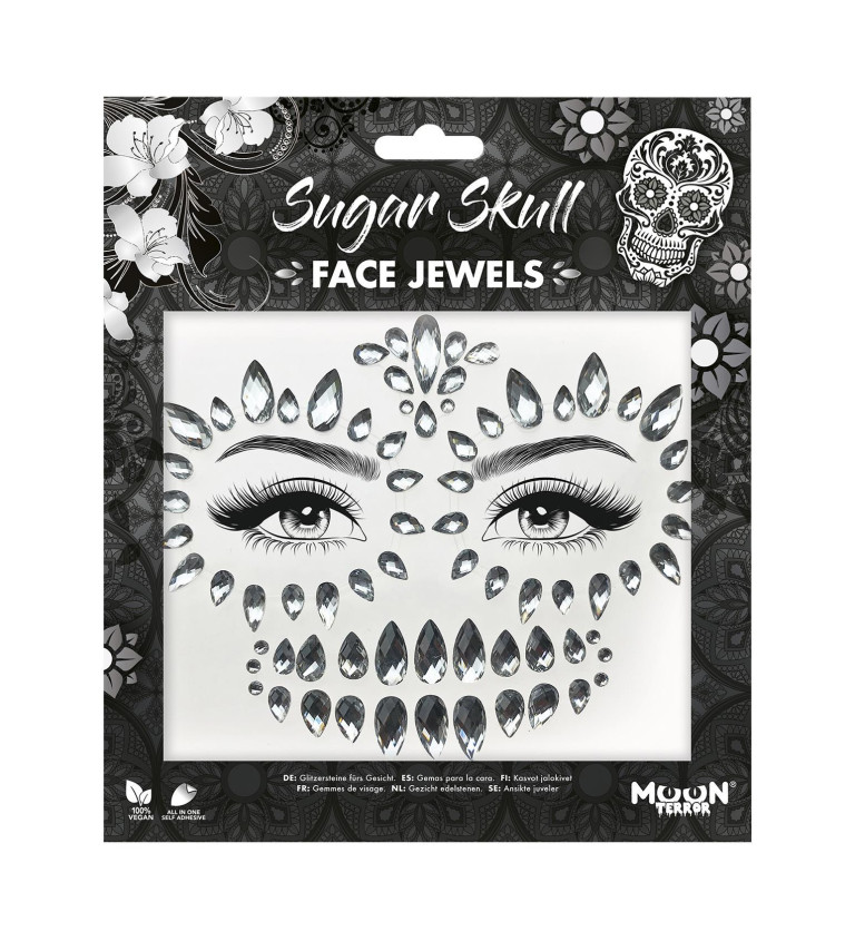 Kamínkový make up - Sugar Skull