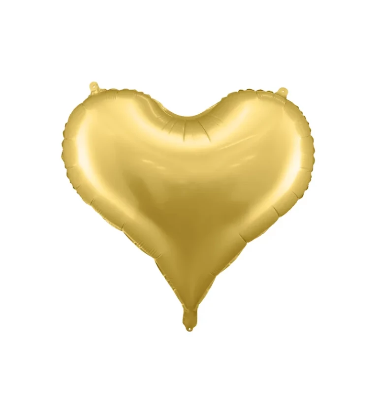 balonek zlate srdce