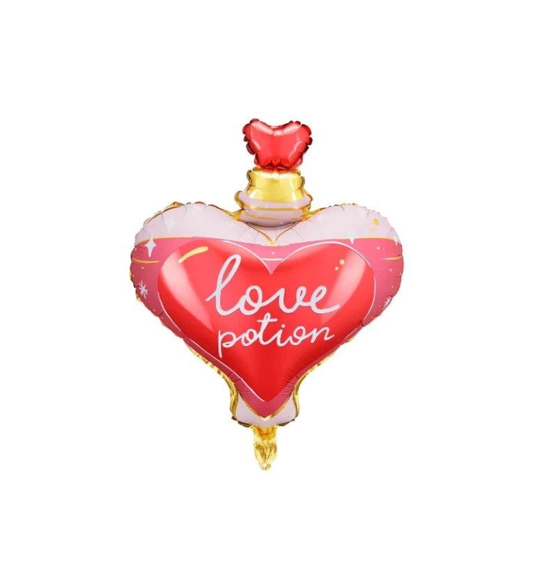 Fóliový balónek srdce "Love Potion"