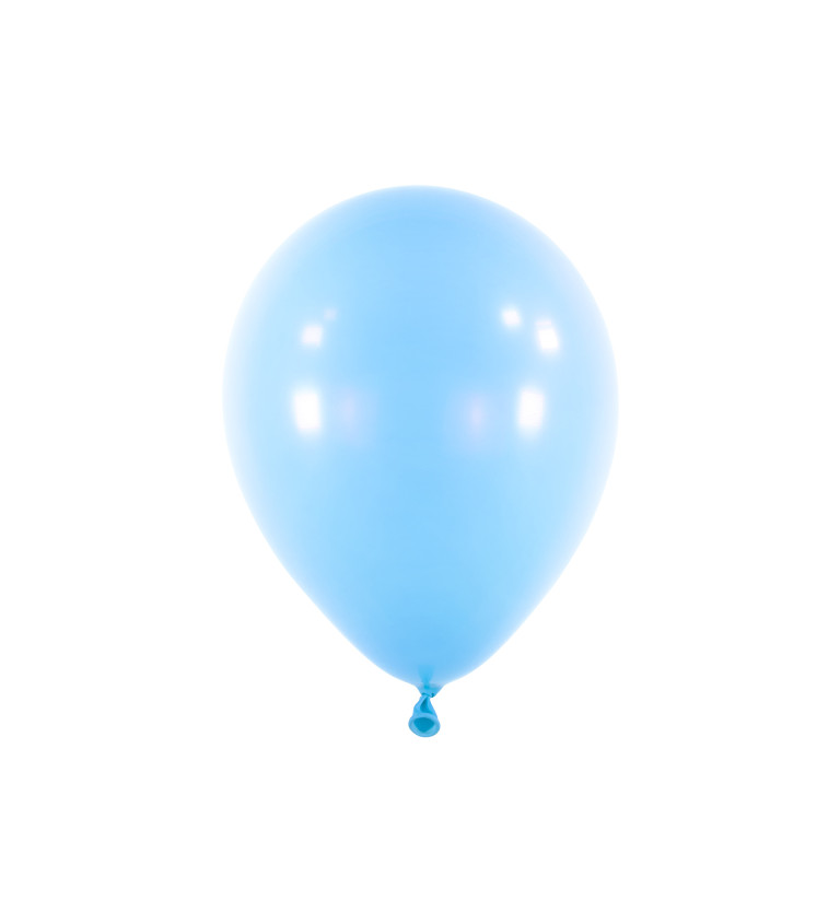 Pastelový modrý balónek (latex)