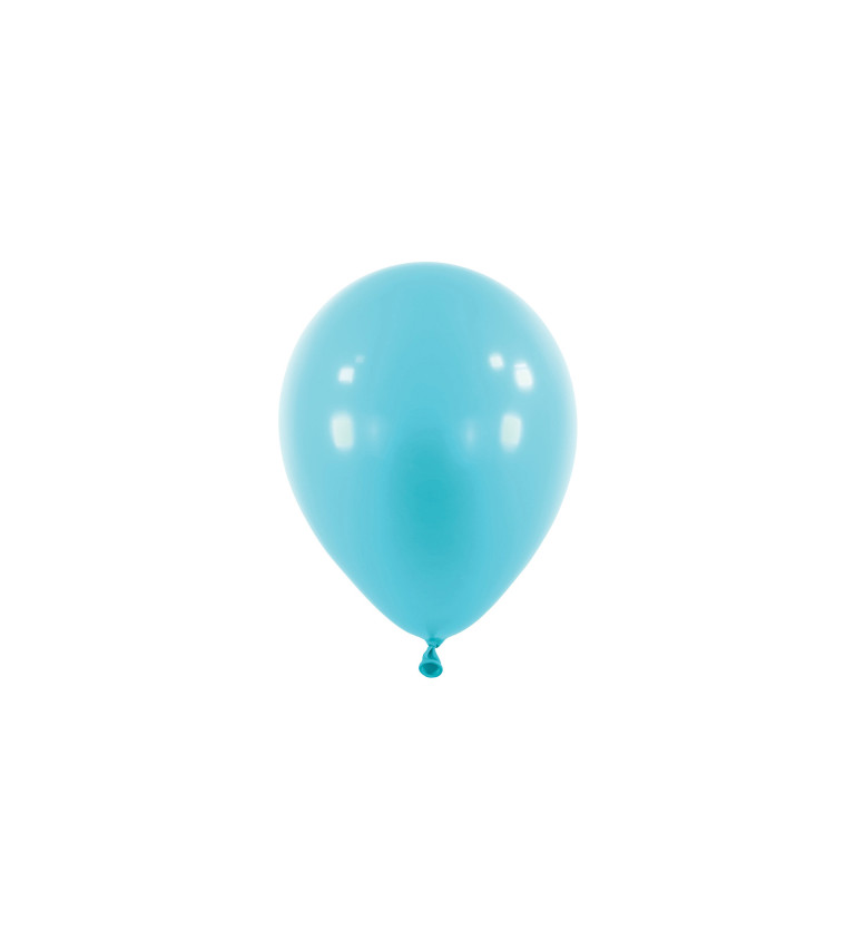 Světle modrý balón (latex)