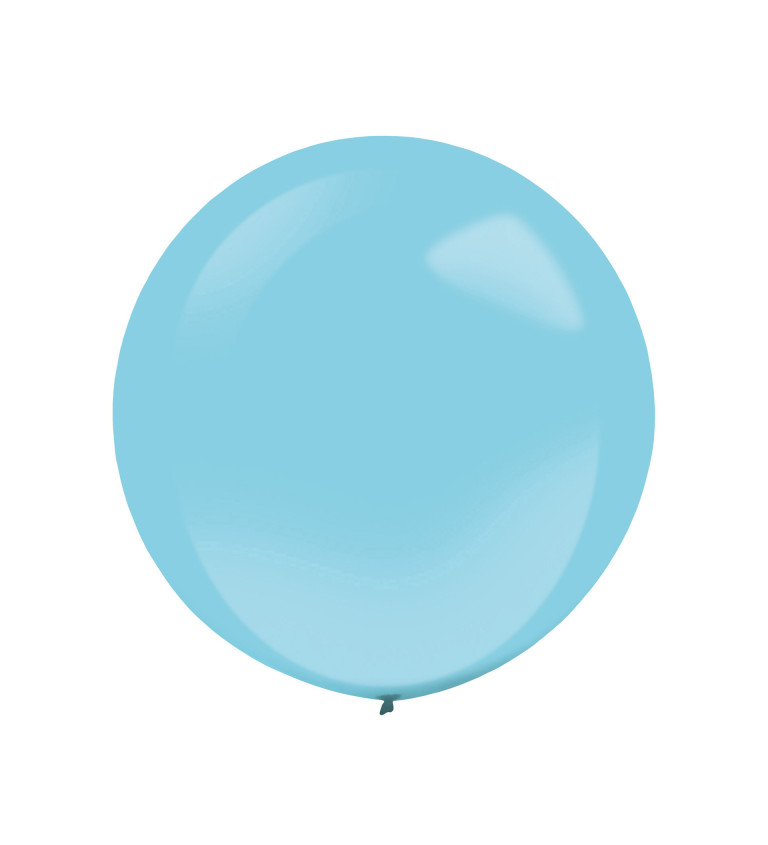 Balónek kulatý světle modrý