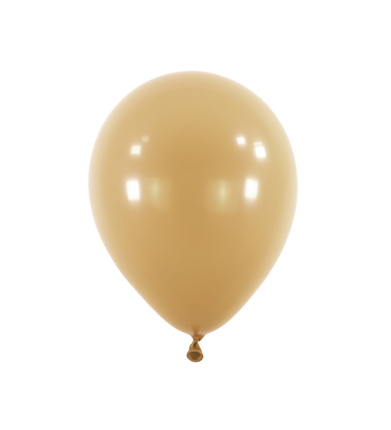 Světle hnědé balónky (latex)