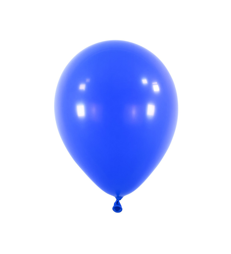 Královsky modré balónky