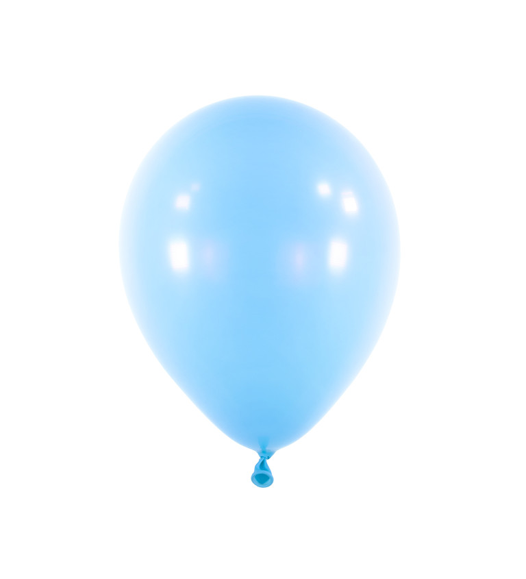 Balónky - pastelově modré