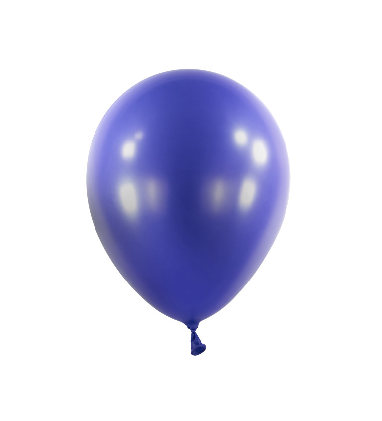 Metalický tmavě modrý balónek