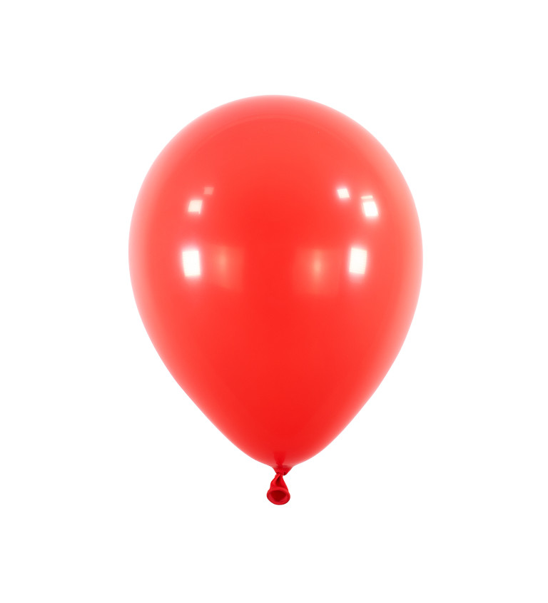 Balónky v červené barvě