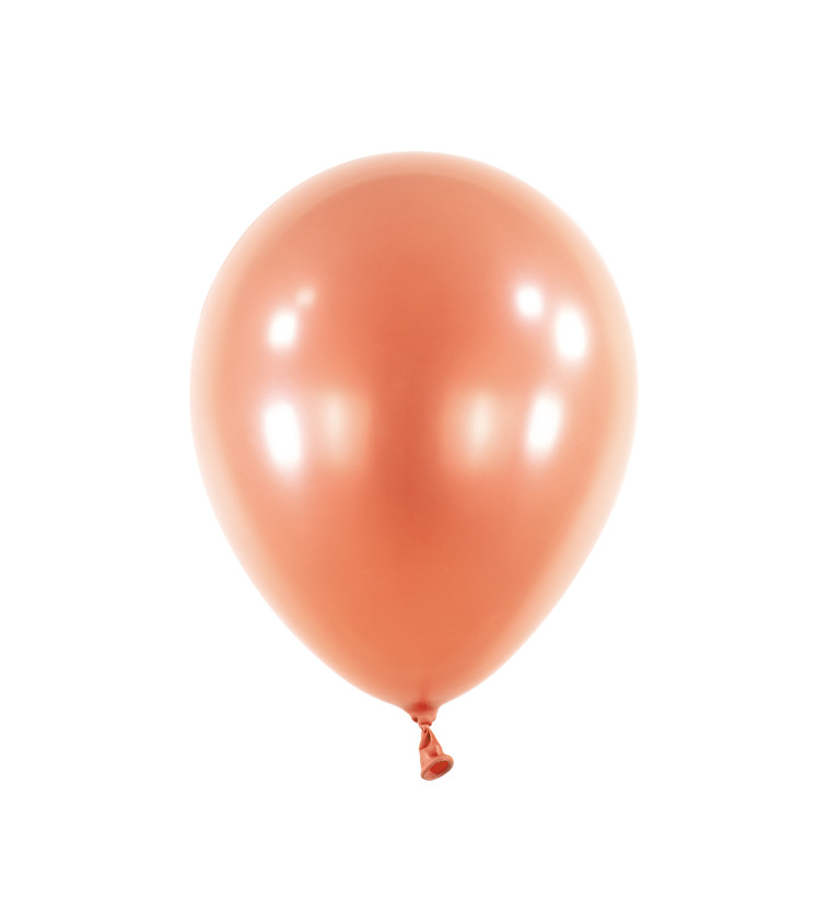 Balónky - perleťově růžové