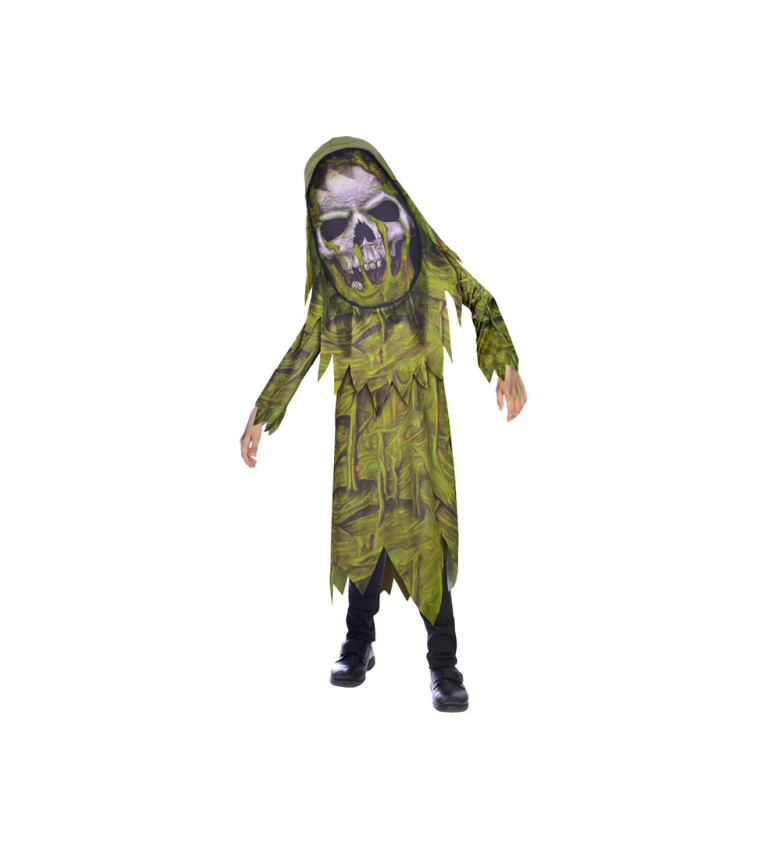 Dětský kostým Swamp Zombie big head