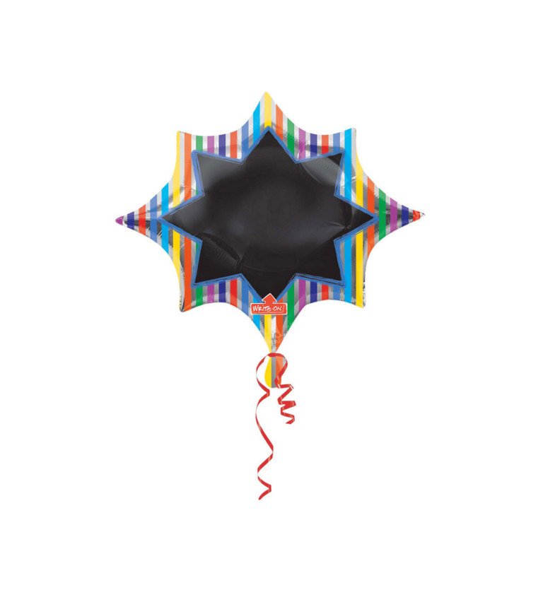 Hvězda - Popisovací balónek