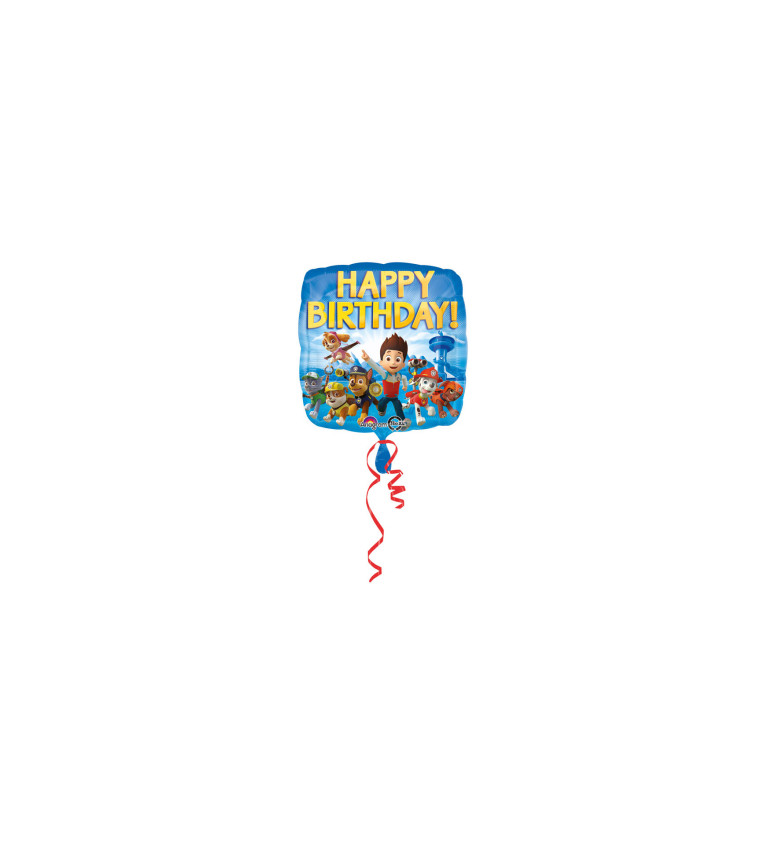 Fóliový balónek Tlapková patrola