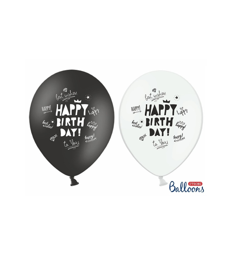Balónek Happy Birthday