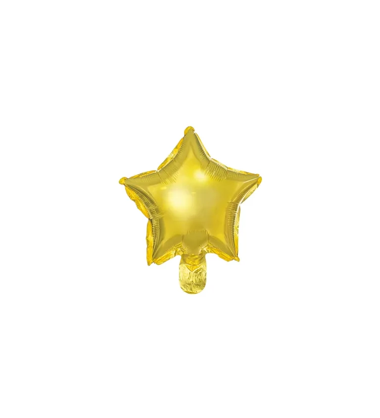 Fóliové mini balónky - hvězdičky (25 ks)