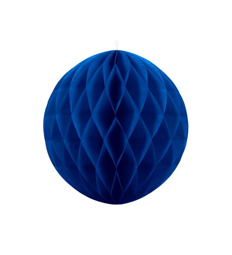 Modrá dekorační koule