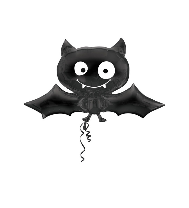 Fóliový balónek Černý netopýr