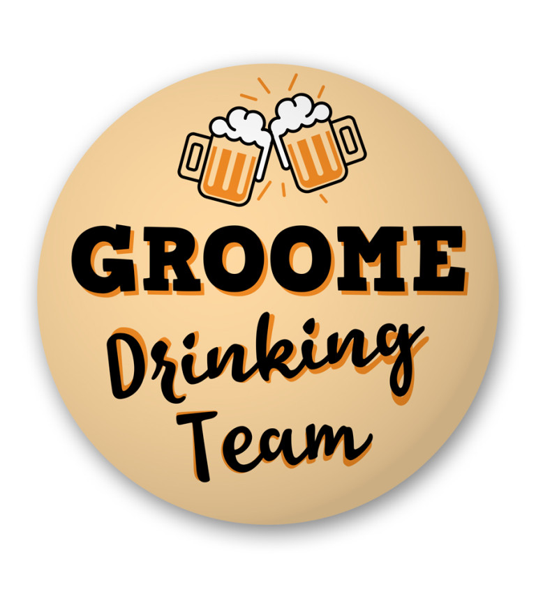 Placka "Groome Drinking Team"