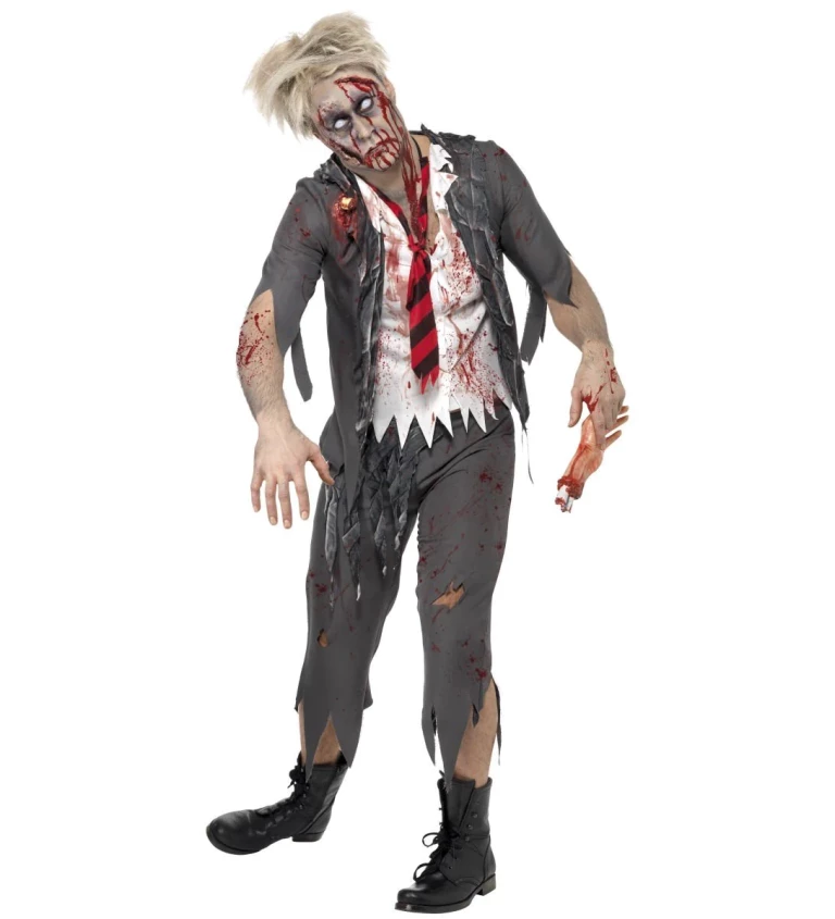 Kostým pro muže - Zombie školák