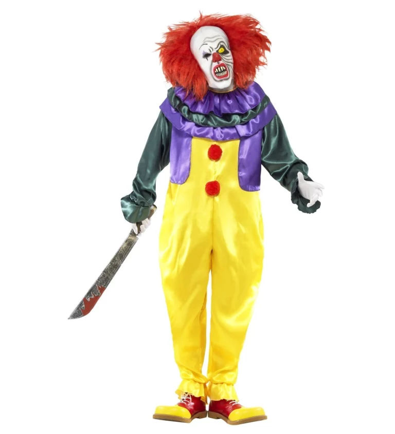 Kostým Unisex - Hororový klaun
