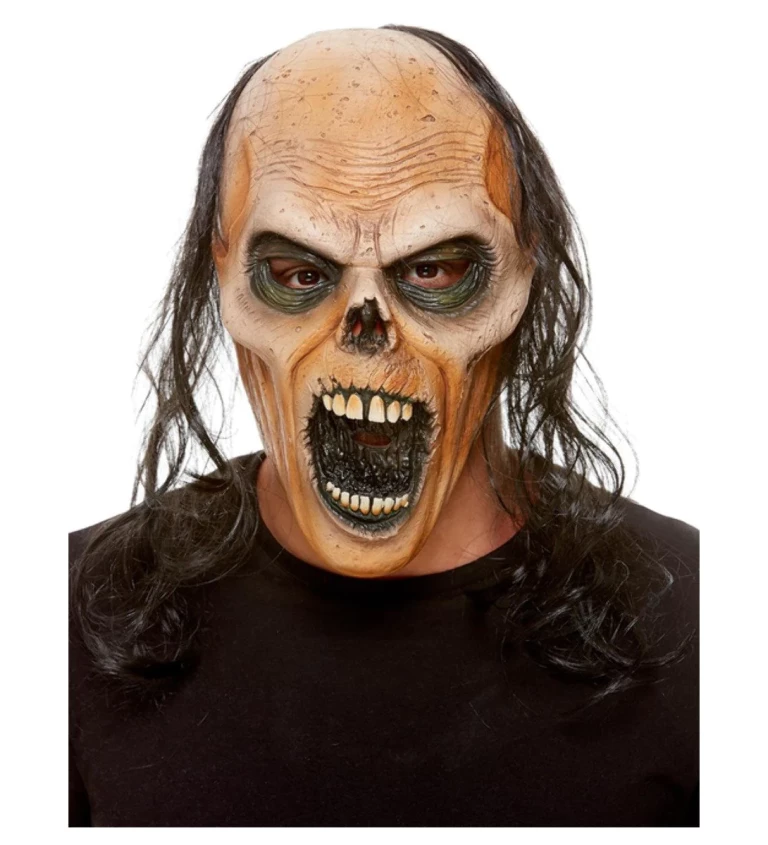 Latexové zombie maska