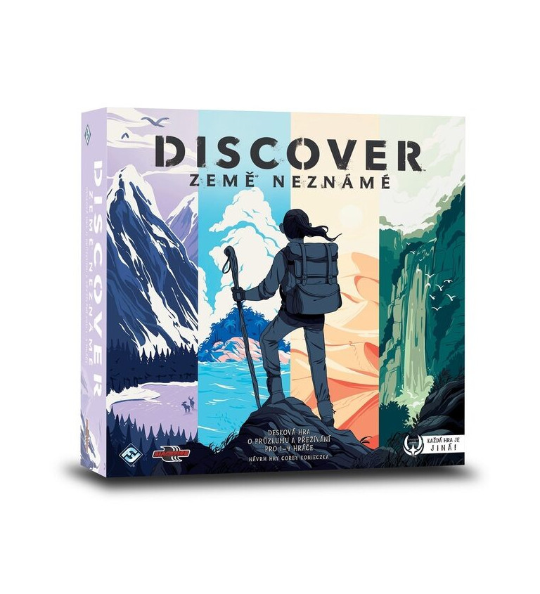 Discover - Země neznámé - Stolní hra