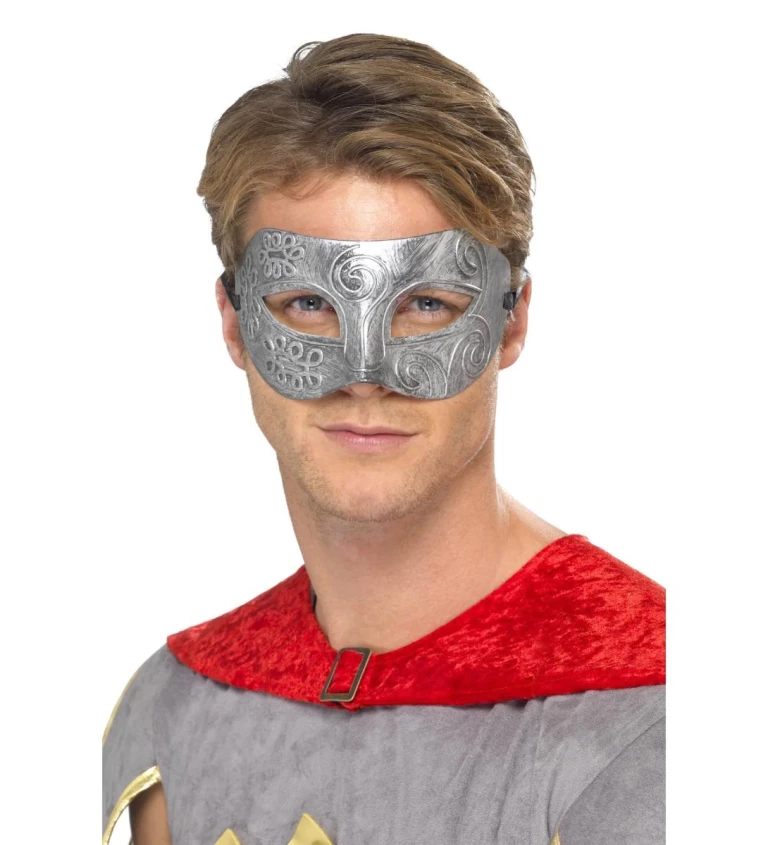Maska - stříbrný bojovník