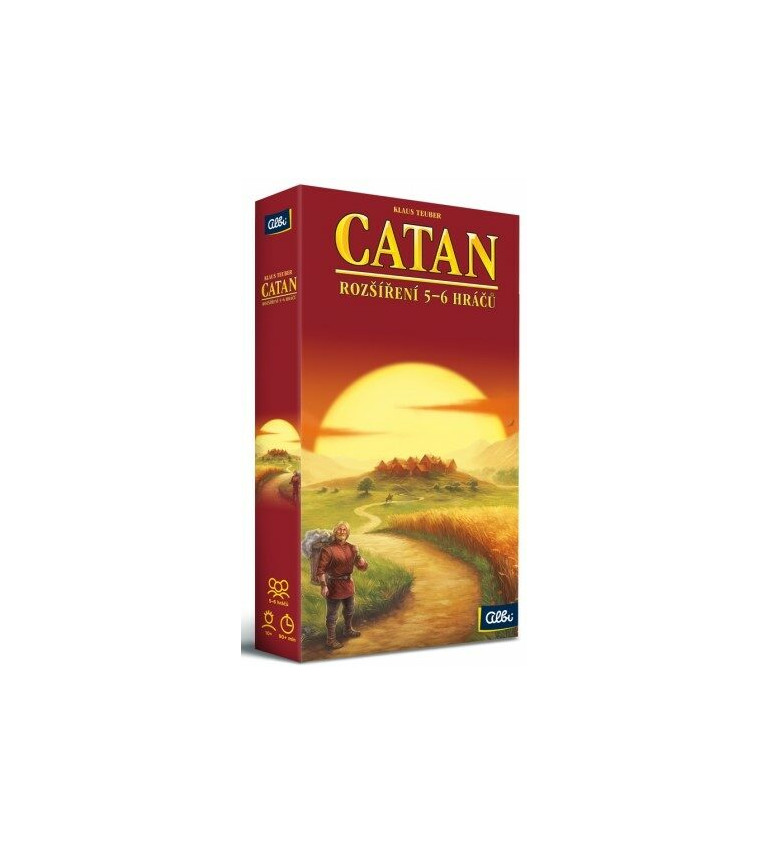 Rozšíření karetní hry Osadníci z Katanu pro 5-6 hráčů