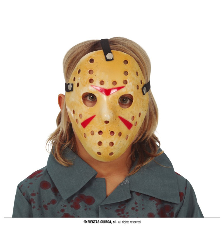 Hockey strašidelná dětská maska