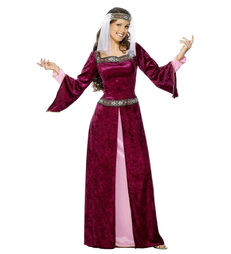 Kostým pro ženy - Královna růžová