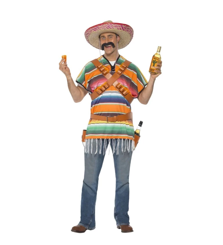 Kostým pánský - mexičan