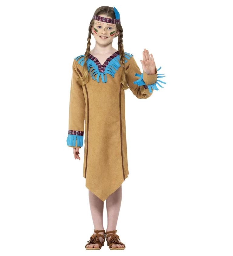 Dětský kostým - Indiánka