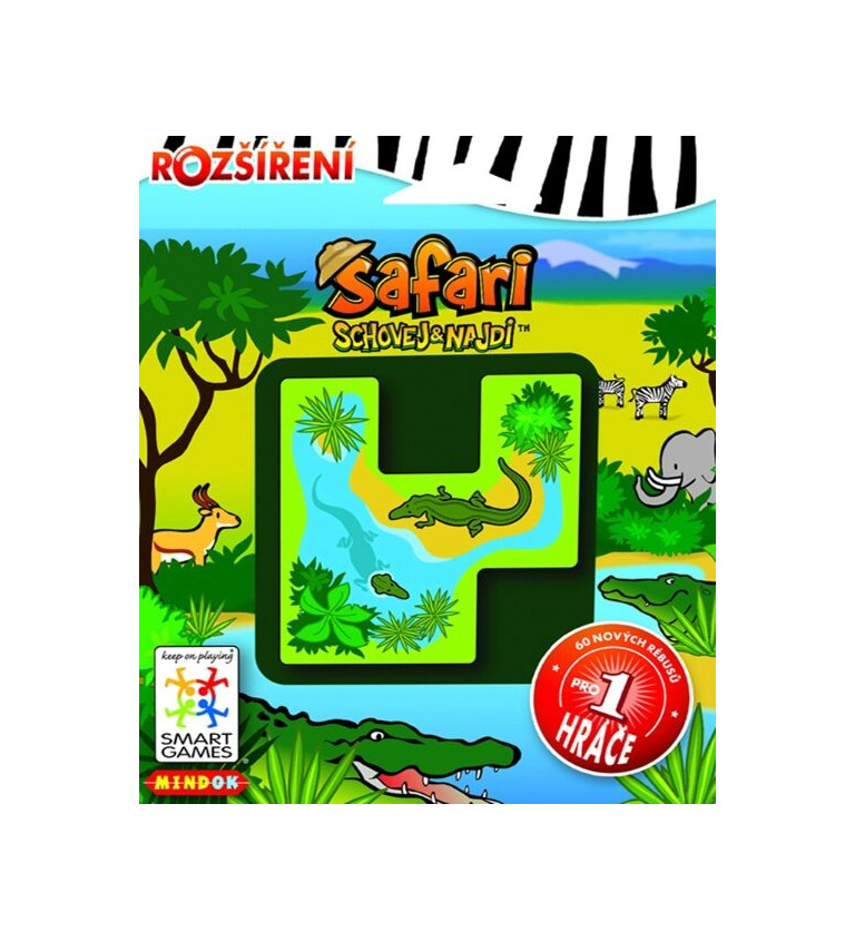Hra Safari - schovej a najdi