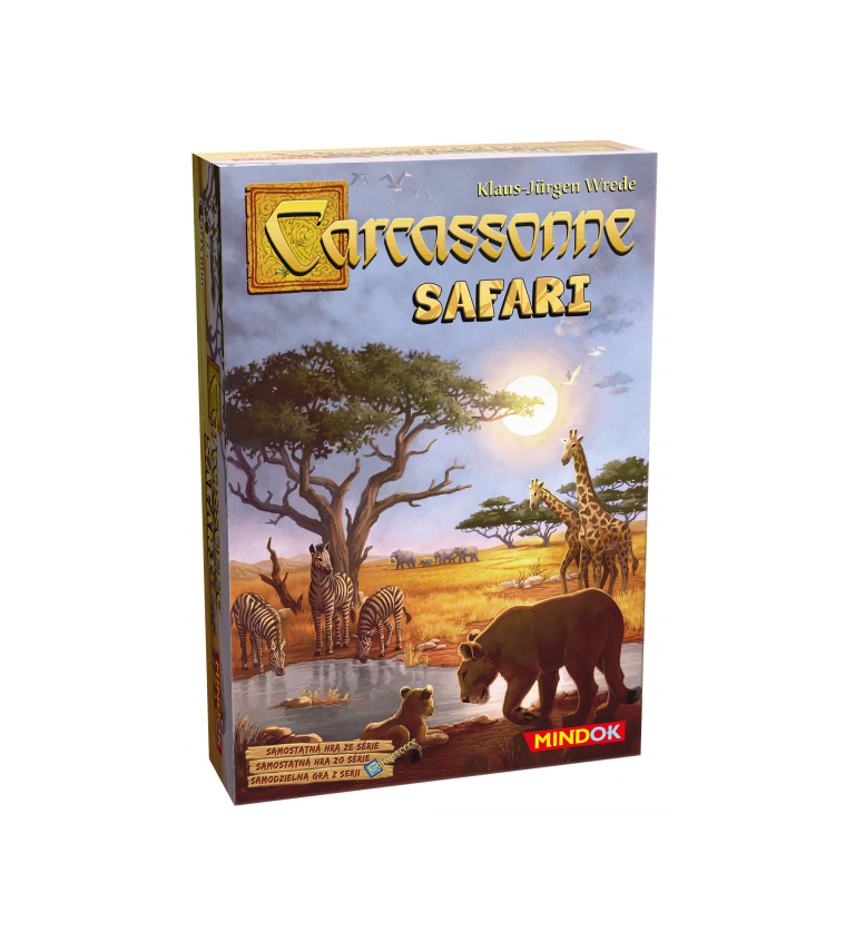 Carcassonne safari - společenská hra