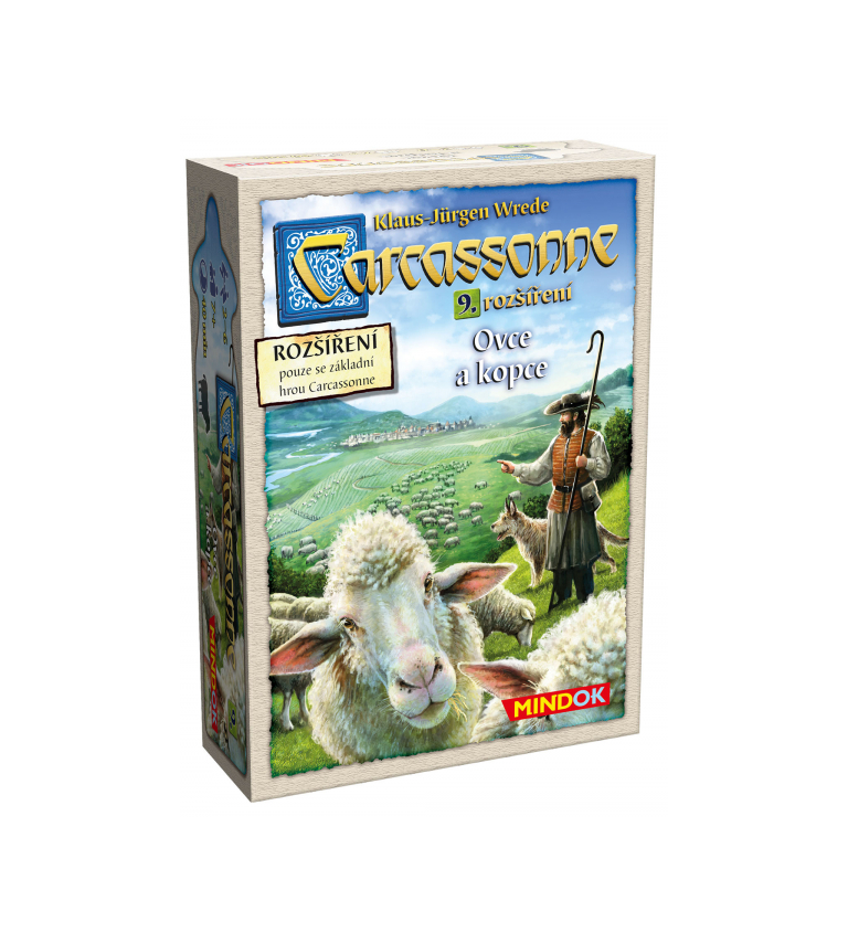 Carcassonne Ovce a kopce - společenská hra