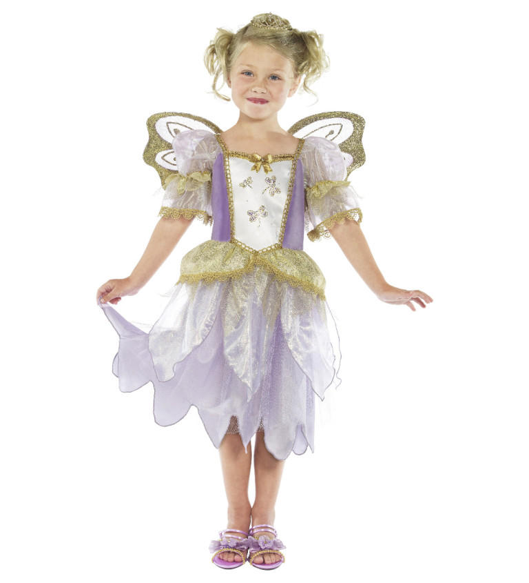 Dětský kostým - princeznovská pohádková víla