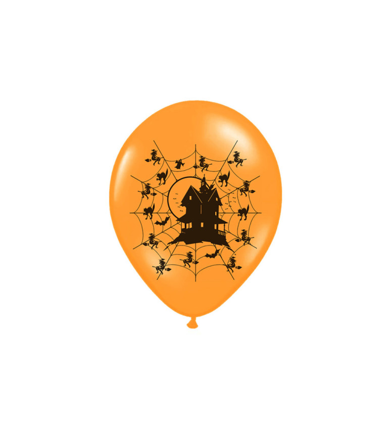 Balónky oranžové - Haunted House