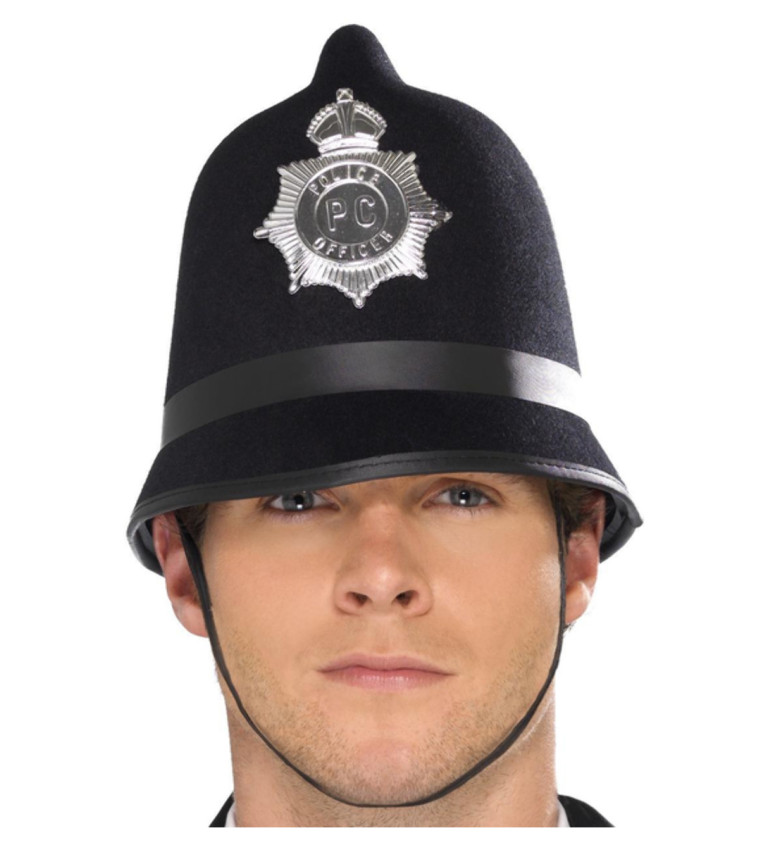 Policejní čepice - britský styl
