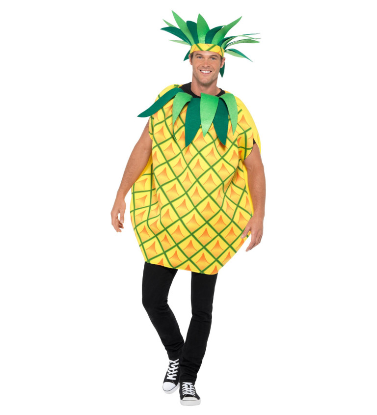 Žlutý ananas - Kostým