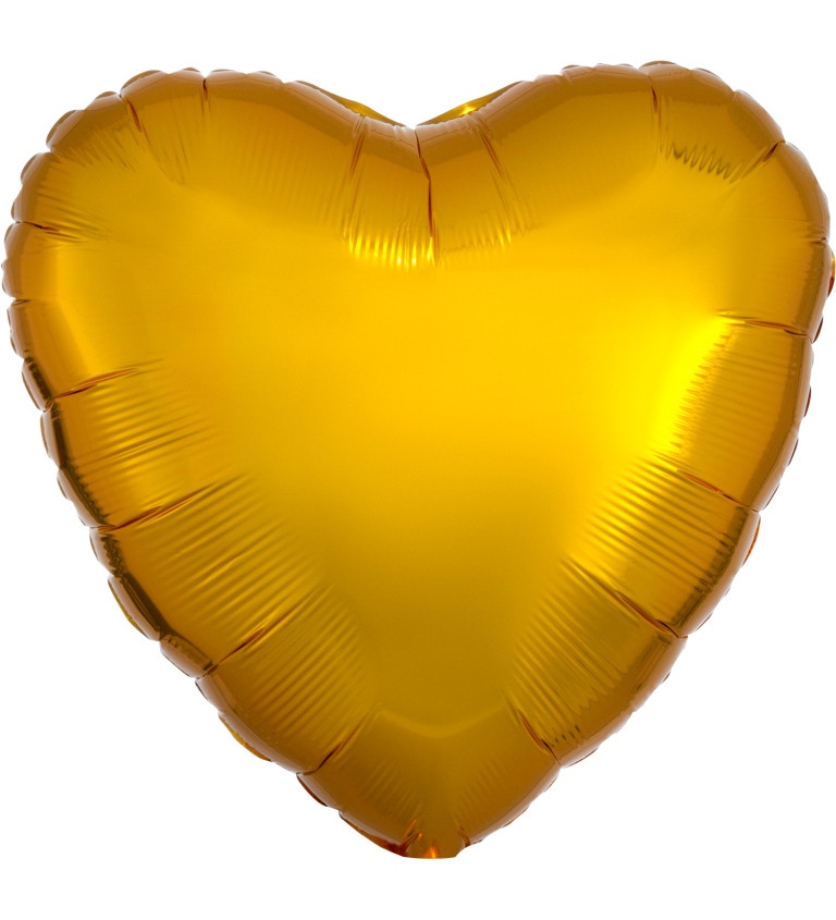 Balón žluté srdce
