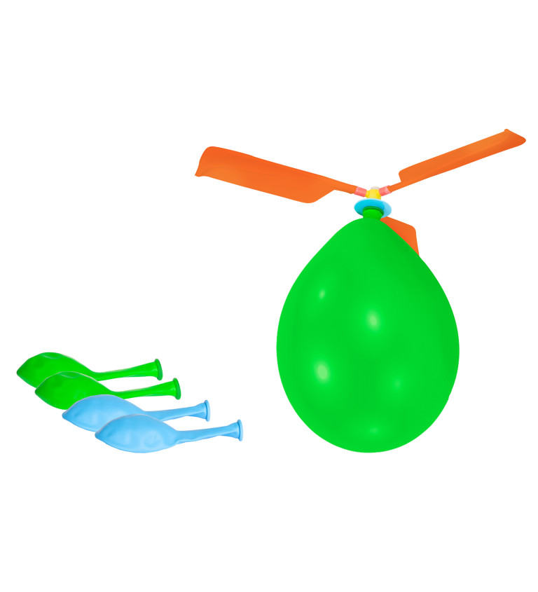 Balónek plastový vrtulník