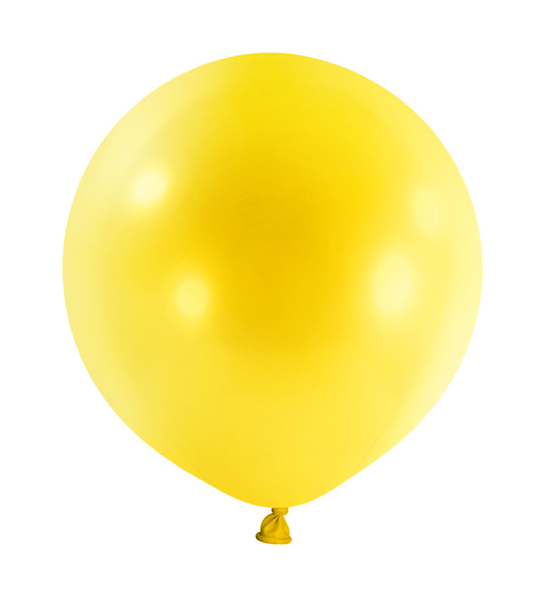 Dekorační latexové balónky - žluté