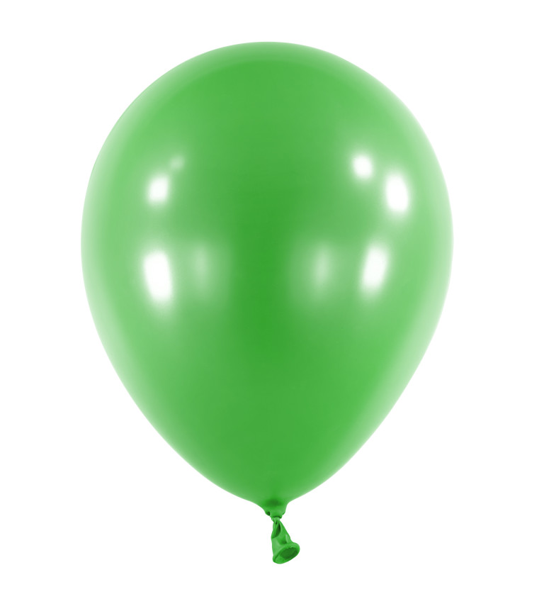 Dekorační balón zelený
