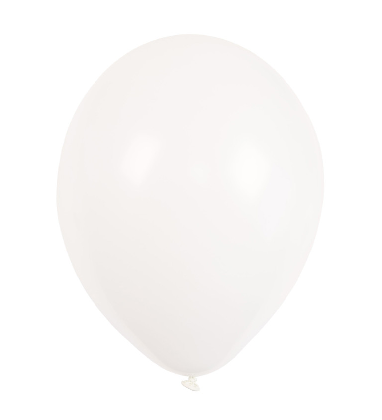 Krystalové bílé balóny
