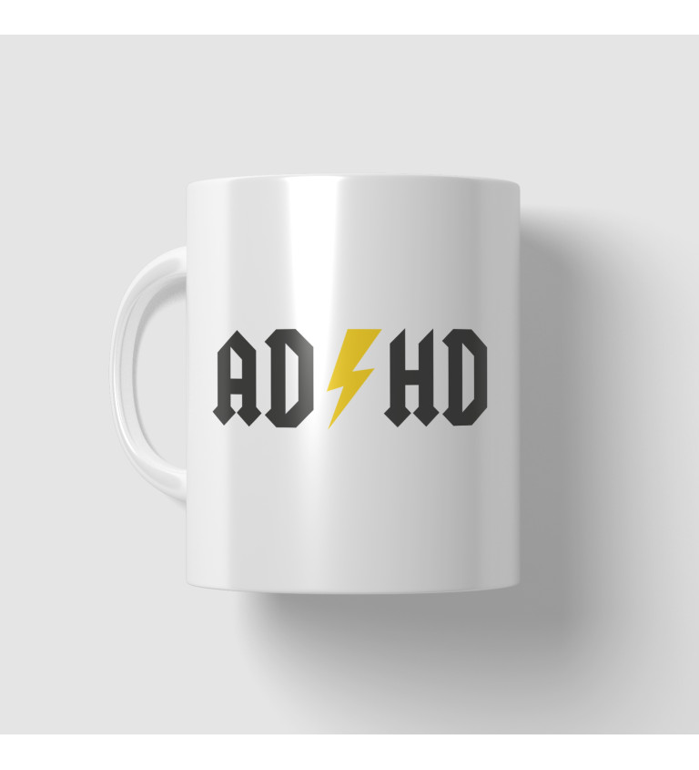 Hrnek s motivem ADHD
