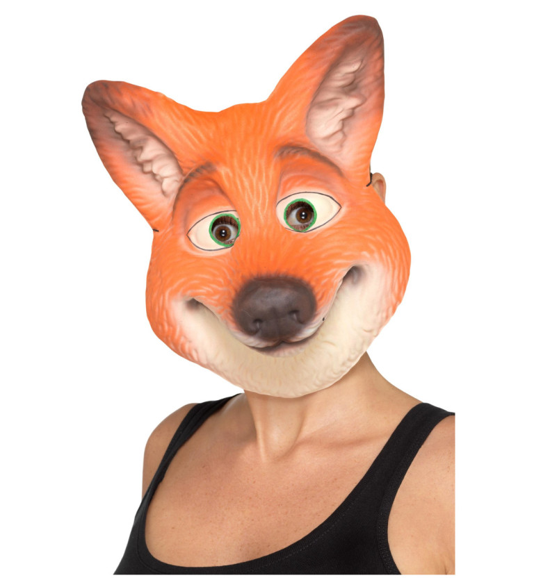 Maska na obličej liška