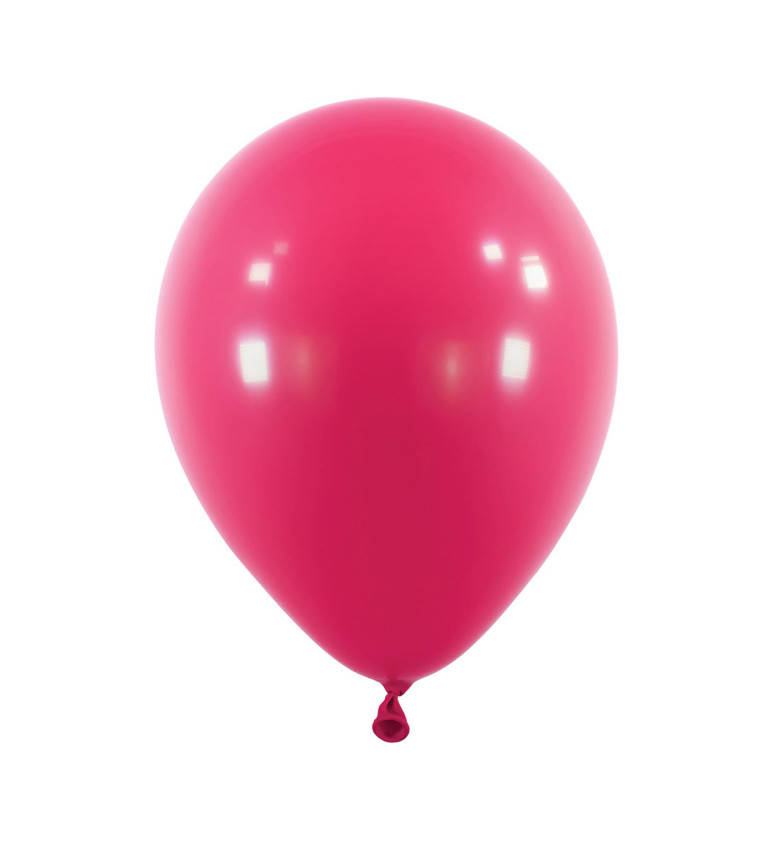 Dekorační balón tmavě růžový