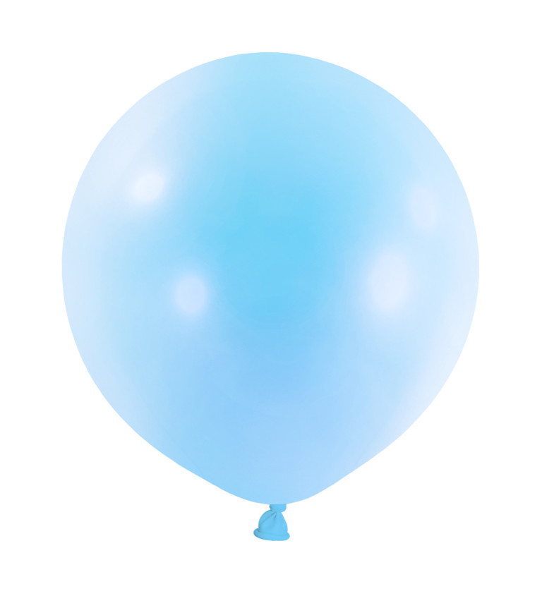 Modré pastelové balóny